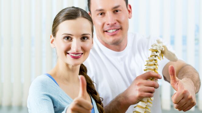 Con un trattamento tempestivo, lo sviluppo dell'osteocondrosi può essere fermato.